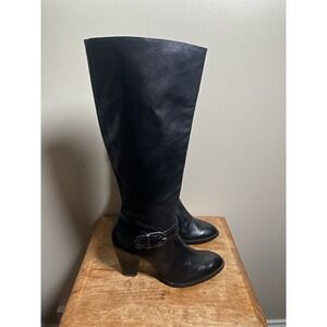 Alex Marie Heeled  Knee High Black Boots size 8.5